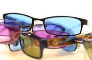coloured glasses hip